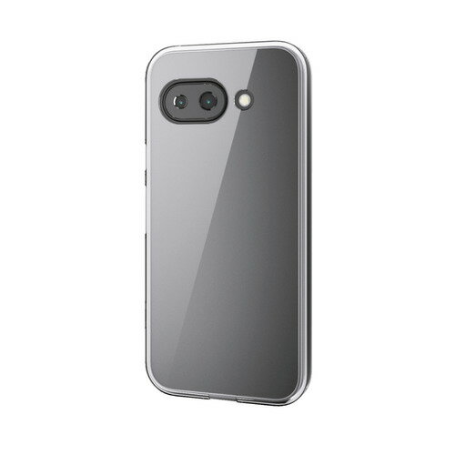 エレコム PM-P251HVCKCR Google Pixel 9a ケース ハイブリッド カバー カメラレンズ保護設計 ワイヤレス充電可 クリア