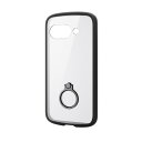 エレコム PM-P251TSLFCRBK Google Pixel 9a ケース ハイブリッド カバー カメラレンズ保護設計 スタンド機能付 ブラック