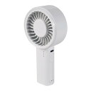 千住 HF2020U(W) ミニハンディファン 大風量 USB充電式 風量5段階切替 ストラップ付 ホワイト(2)