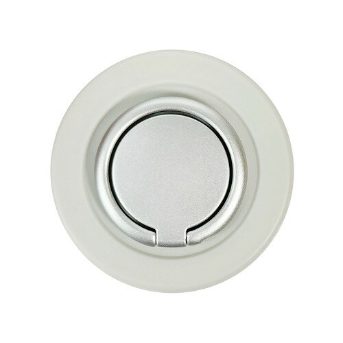 MigMag MIMG-04DW MagSafe対応 スマホリング ミラータイプ ダスティーホワイト発売日：2025年6月2日●すぐに使えて、すばやく収納。鏡がついたスマホリング。どこでも髪を整えたり、メイクや身だしなみをすぐに確認することができます。使用後はマグネット式でスマホに簡単吸着。●製品裏面に直径4cmの円形の鏡を配置。リング角度を調整し平らな面に置けばコンパクトなスタンド型ミラーにもなります。●カラーバリエーションはファッションやインテリアなどで合わせやすい色を採用。季節を問わず使え、長く飽きずに使うことをコンセプトにしています。●薄型、軽量で、スタイリッシュなスマホリング厚みが6mm薄型設計で、ポケットなどにいれてもかさばりません。重さも33gで軽量です。●MagSafeに対応。強力マグネットでピタっと装着、簡単着脱。強力がネオジム磁石でり、スマートフォンをしっかりとホールドします。●リング位置が調節可能で、操作性が広がります。360度の回転と180度スイングするリングは、片手操作やスタンド使用の際に便利です。●MigMagシリーズにミラーモデルが登場MagSafe対応のスマホリングに、鏡のついたモデルが新登場。&nbsp;【仕様】対応機種：MagSafe対応ケースサイズ：W57.6×H57.6×D6mm材質：亜鉛合金、プラスチック、ネオジム磁石、ガラス付属品：鉄製リング注意事項： ご使用中に製品が分離する可能性があります。十分に注意してください