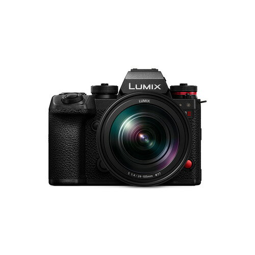 パナソニック DC-S1M2M デジタル一眼カメラ レンズキット LUMIX 部分積層型CMOSセンサー採用 発売日：2025年6月19日●新開発センサーと新世代エンジン搭載で高速性能と広いダイナミックレンジを実現・LUMIX初（※1）、新開発の約2410万画素フルサイズ部分積層型CMOSイメージセンサーを採用　・LUMIX Sシリーズ初（※1）、ダイナミックレンジブースト搭載による15ストップ（※2）V-Log / V-Gamut●プロフェッショナルの制作現場に応える静止画・動画性能高速連写を両立した約70コマ/秒（※3）SH高速連写　・センサー全域で記録する高解像な6K 30p動画記録やハイフレームレート記録で豊かな映像表現を実現する　・4K 120p（※5）動画記録、FHD 240p（※6）記録でプロフェッショナルの映像制作に対応●新たな表現領域をサポートする操作性とアプリ・ブレイクダンス、スケートボードなどダイナミックな動きのシーンで撮りたい人物を正確にとらえ続けることが可能な　アーバンスポーツを人物認識に新たに追加したリアルタイム認識AF　・静止画/動画両面で、手ブレ補正システムを強化。静止画補正性能8.0段（※4）のボディ内手ブレ補正（B.I.S.）と画角をクロップせずに歩き撮りなどのブレ、周辺の歪み補正に対応した「クロップレス」動画周辺歪み補正　・プロのスタジオ撮影で広く利用されているテザー撮影ソフトウェア「Capture One」に対応　・絵コンテ作成や撮影現場での確認、撮影後にデータを自動整理し映像制作のワークフローをサポートする●※1：当社デジタルカメラにおいて。2025年6月中旬発売予定。　※2：ダイナミックレンジブーストON時：15ストップ、ダイナミックレンジブーストOFF時：14+ストップ。ダイナミックレンジブースト使用中は、動画画質とISO感度が制限され、ローリングシャッター歪みが増加します。　※3：連写モード（SH）速度優先設定時。連写撮影速度は、使用レンズ、絞り、シャッター速度などの諸条件によって、低下することがあります。　　※4：中央:8.0段・周辺:7.0段。CIPA2024規格準拠。Yaw/Pitch/Roll方向：焦点距離f=60mm（交換レンズS-R2060使用時、 5軸手ブレ補正）。　※5：[動画撮影範囲]が[FULL]のとき、Cinema4K動画（120p/100p) : 約1.17倍、4K動画（120p/100p) : 約1.24倍のクロップ倍率で撮影されます。　※6：[動画画質]や[スロー & クイック設定]で[動画撮影範囲]が[FULL]のとき、： FHD動画 約1.21倍クロップ（181fps以上） 、センサー記録使用画素数 2482x930（181fps以上）で撮影されます。&nbsp;【仕様】本体寸法：幅：約134.3mm、 高さ：約102.3mm、奥行き：約91.8mm　（付属レンズ： 約118mm　(先端よりレンズマウント基準面まで)）本体質量： 約800g (カメラ本体、バッテリー、SDメモリーカード1枚含む)(SHOE COVER 有、ボディキャップ無)（付属レンズ： 約680g（前後キャップとフード含まず））型式：レンズ交換式デジタル一眼カメラ記録メディア ： カードスロット1：CFexpress Type Bカード　 カードスロット2：SDメモリーカード / SDHCメモリーカード* / SDXCメモリーカード*　 *：UHS-I / UHS-II UHS Speed Class 3 / UHS-II Video Speed Class 90 対応　 ダブルスロット記録機能有りレンズマウント： ライカカメラ社L-Mount撮像素子 ： 35mmフルサイズ (35.6mm x 23.8mm) CMOSセンサー　 総画素数 約2、680万画素、原色カラーフィルターカメラ有効画素数： 約2、410万画素防塵対応： センサーシフト方式、手動　 電源OFF時のシャッター閉幕対応画像フォーマット： JPEG (DCF準拠、Exif3.0準拠)、RAW、HEIF画質モード： FINE / STD.動画フォーマット： MP4：H.264/MPEG-4 AVC、H.265/HEVC　 MOV：H.264/MPEG-4 AVC、H.265/HEVC、Apple ProRes、Apple ProRes RAW手ブレ補正方式： 撮像素子シフト方式、5軸補正、Dual I.S.2対応シャッター：■形式　フォーカルプレーンシャッター　■シャッター速度　【静止画】 【メカシャッター】 B(バルブ)(最大約30分)、 60〜1/8、000秒　【電子先幕】 B(バルブ)(最大約30分)、 60〜1/2、000秒　【電子シャッター】 B(バルブ)(最大約60秒)、60〜1/16、000秒　【動画】ダイナミックレンジブーストOFF： 1/25*〜1/16、000秒　ダイナミックレンジブーストON： 1/25*〜1/6、400秒　 *：シャッター速度リミッター : OFF設定時で 動画露出設定:M かつ MF設定時は、1/2秒まで設定可能　■セルフタイマー　 10秒 / 10秒3枚 / 2秒 / カスタム（2〜10秒、カウントダウン表示（ON /OFF)）　■サイレントモード/シャッター方式　 AUTO / メカシャッター / 電子先幕 / 電子シャッター / 電子シャッター+NRモニター（形式/視野率）： アスペクト比3:2 / 3.0型 (7.6cm) / 静電容量方式タッチパネル搭載 液晶モニター / 約184万ドット / 約100%電源：【 リチウムイオンバッテリーパック使用時】：7.2V　【 別売ACアダプター使用時】： 9.0V / 3.0A (別売 DMW-AC11使用時）付属レンズ：■レンズ名称　 S-R24105：LUMIX S 24-105mm F4 MACRO O.I.S.　■レンズ構成　 13群16枚（非球面EDレンズ2枚、非球面レンズ2枚、UEDレンズ1枚、EDレンズ2枚）　■マウント　 フルフレーム(Lマウント規格)　■絞り形式　 9枚羽根　円形虹彩絞り動作環境：【推奨使用温度】-10度* 〜 40度　*：-10 度〜0 度 (スキー場や標高の高いところなどの寒冷地)では、一時的にバッテリーの性能(撮影枚数/使用時間)が低下します　 -10〜40度はボディ、レンズは−10度耐低温設計の別売レンズをご使用ください　付属品名称：交換レンズ本体、レンズフード、レンズフロントキャップ、レンズリアキャップ、バッテリーパック、バッテリーチャージャー、ショルダーストラップ、ボディキャップ、ホットシューカバー、バッテリーグリップ接点カバー