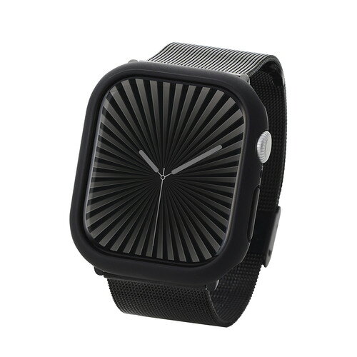 エレコム AW-24ABPPBK アップルウォッチ カバー Apple Watch Series 10 [ 46mm ] ブラック