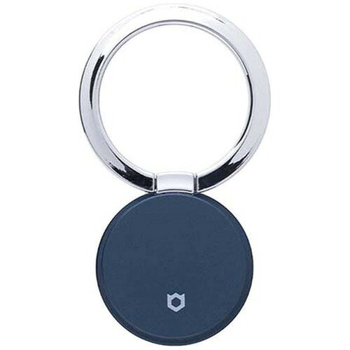 HAMEE iFace Finger Ring Holder フラットタイプ iFace コーラルブルー IFACERINGFTCBL ●指を通すだけで落下を防止・強力な両面テープ式、貼るだけ簡単取り付け・持ちやすい角度に調節OK・スタンドにも変身