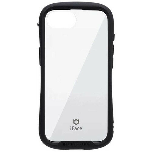 HAMEE iPhone 16e iFace Reflection強化ガラスクリアケース iFace ブラック 41-988503