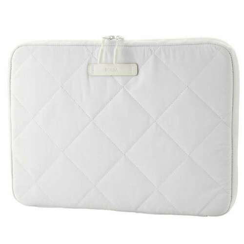 エレコム パソコンケース 14インチ クロスステッチ PCバッグ ダブルファスナー ソフトアイスクリーム BM-IBQTX14WH ●上品な光沢のあるクロスステッチのキルティング素材を採用した、オトナ可愛いデザインのインナーケースです。天面...