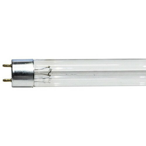 ヤザワコーポレーション GL15W 殺菌ランプ15W クリア●殺菌灯　15W形●253.7nm（殺菌線・UV-C領域）を照射し、強力な殺菌効果を有するランプです。●殺菌線はさまざまなウイルスや細菌、藻類の抑制に効果があります。●【ご注意ください】●退色を避けたい場所には使用しないでください。●殺菌ランプには水銀が含まれています。使用済みのランプは割らずに廃棄してください。●使用温度範囲は10度〜40度でご使用ください。●長さが異なる口金を使用している場合がありますが性能に影響はありません。●点灯中にチラついたり、光がうねったりする場合がありますが異常ではありません。&nbsp;【仕様】本体サイズ：約Φ26×全長436mm本体重量：約80g口金：G13光源：紫外線定格電圧／電流／周波数：AC100V　0.305A　50/60Hz消費電力：15W定格寿命：8、000時間材質：ガラス調光器：非対応