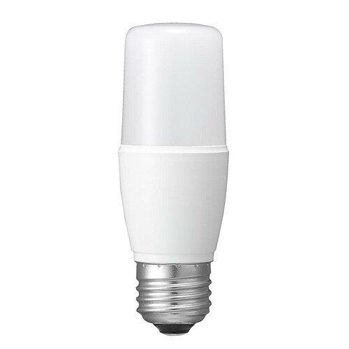 ヤザワコーポレーション LDT5NG T形LED 40W形 E26 昼白色 ホワイト●T形LED 40W形 E26 昼白色●密閉型器具対応●省エネ、長寿命のLED電球● 以下の器具には絶対に使用しないでください。●調光機能のついた電球器具や回路 〔調光：電球の明るさを変える機能〕(100%点灯も使用不可) ●リモコンのついた電球器具 ●誘導灯・非常用照明器具 ●水銀灯・ナトリウムランプ・メタルハライドランプなどのHIDランプ器具 ●断熱材施工器具〔SB、SGI、SG形表示器具〕 ●人感センサー・明るさセンサー付などの自動点灯器具 ●表示灯付きスイッチ・電子スイッチ(高機能スイッチ)に接続された器具 (このほか使用器具の種類によって寸法的、熱的、その他の状況により使用できない場合があります。)&nbsp;【仕様】本体サイズ：Φ38×H108mm本体重量：48g口金：E26定格電流／電流／周波数：100V／0.088A／50/60Hz消費電力：4.8W光源：LED　昼白色5000K演色性：Ra80全光束：530lm明るさ：40W形相当設計寿命：40000時間材質：ポリカーボネート、アルミニウム
