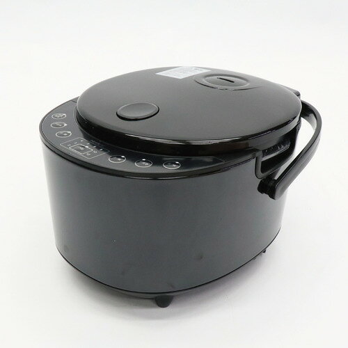 ヒロコーポレーション HK-RC505BK 5合炊き炊飯器 5合炊き ブラック●シンプルな5つのメニュー・早炊き・白米・おかゆ・炊き込み・玄米●ワンタッチスタート●内窯に持ち手付き&nbsp;【仕様】本体サイズ：約幅260×高さ200×奥行335mm本体重量：約2200gパッケージサイズ：約幅370×高さ240×奥行298mm生産地：中国定格：AC100V　50/60Hz消費電力：600Wコード長さ：約1120mm蓋を開けた時の高さ：約425mm最大炊飯量(白米)：約0.8L(5合)タイプ：マイコン式メニュー：白米、早炊き、玄米、お粥、炊き込み予約：12時間(2.3.4.5.6.8.10.12時間のいずれかを選択)保温：24時間蒸発水量：39g付属品：しゃもじ、軽量カップ、スチーム皿、電源コード、取扱説明書兼保証書