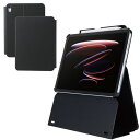 エレコム TB-A25RWVH2BK iPad ケース 11インチ ( A16 )/10.9インチ 第10世代 高さ調整フラップ フリーアングル ブラック