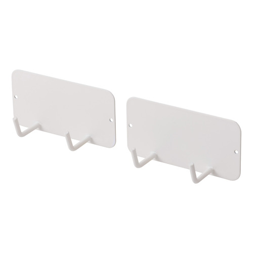 エレコム KA-KSLHKWH マグネット キッチンツールフック 2個入り 壁掛け キッチン 浮かせる収納 side ホ..