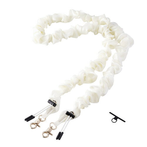Zodiac - エレコム P-STSDH1SCEIV ショルダーストラップシュシュ風 上品 アイボリー