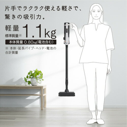日立 PVYA51 スティッククリーナー ヤマ...の紹介画像2