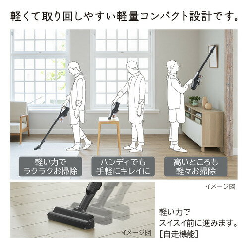 日立 PVYA51 スティッククリーナー ヤマ...の紹介画像3