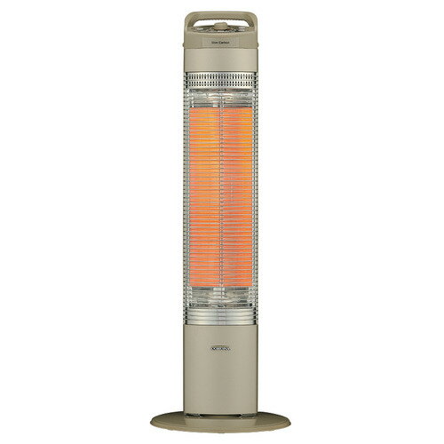 CORONA DH-C925(N) 遠赤外線カーボンヒーター スリムカーボン 瞬間暖房 10段階温度調節 転倒OFFスイッチ ゴールド