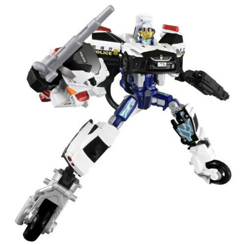 タカラトミー トミカ ジョブレイバー TJBDX ユナイトポリスブレイバー パトロールカー＆白バイ 合体セット