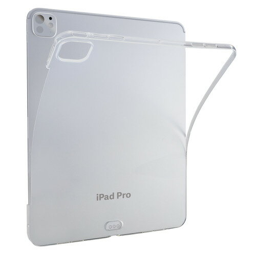 エレコム TB-A25PLUCCR iPad Pro ケース 13インチ ( M4 ) ソフト カバー 軽量 クリア