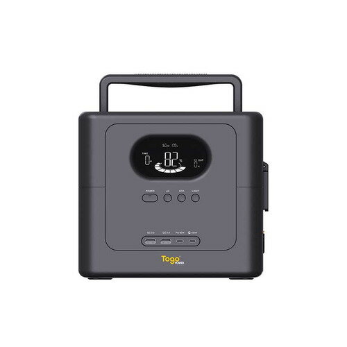 コンピューケース・ジャパン INFINITY600 TOGOPOWER ポータブル電源 INFINITY600 リン酸鉄リチウム採用 600W ダークグレー