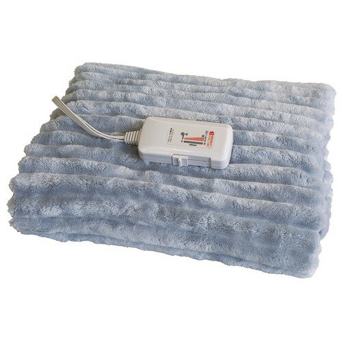 エスケイジャパン KJ-S56PS フランネル電気毛布 8時間自動OFF機能搭載 丸洗い可能 水色