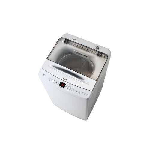 Haier インバーター洗濯機 上開き 洗濯 7.0kg 乾燥3.0kg 高濃度スパイラル洗浄 しわケア脱水 JW-UD70B-W ホワイト系