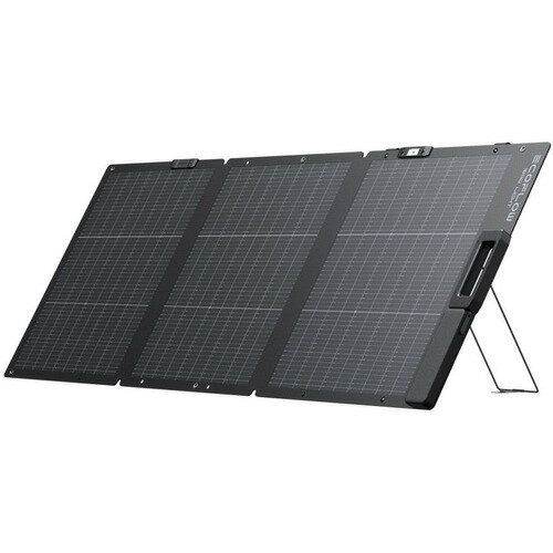 EcoFlow EFSOLARLIGHT160W-P-D-XT-3 160W軽量両面ソーラーパネル 太陽光発電セル採用
