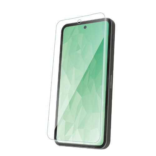エレコム PM-S253FLGGT AQUOS sense10/sense9 (SH-53F/SH-53E) ガラスフィルム 高透明 強化ガラス 10H 指紋防止 気泡防止 飛散防止 簡単貼り付けツール付 ●ガラス特有のなめらかな指滑りを実現する、高透明タイプの画面保護ガラスフィルムです。端末に被せて、テープを引くだけ、ぴったり位置合わせできる超簡単貼り付けツール付きです。●高精細な画質を損ねない高い透明度を実現します。●表面硬度10Hの強化ガラス採用により、保護ガラス表面の傷を防止します。●※当社基準による鉛筆硬度試験での実力値です。●端末に被せて、テープを引くだけでフィルムを正確な位置に貼れる超簡単貼り付けツール付きです。●特殊な飛散防止設計により、万が一割れてしまった際にもガラス片が飛散することなく、高い安全性を実現しています。●指紋・皮脂汚れが付きにくく、残った場合でも簡単に拭き取れる指紋防止加工を施しています。●握ったときやかばんから取り出すときにも引っかかりにくいように、エッジに丸みをもたせた「ラウンドエッジ加工」を施しています。●貼り付け面にシリコン皮膜をコーティングし、接着剤や両面テープを使わずに貼り付け可能な自己吸着タイプです。貼りやすく、貼り直しも可能です。&nbsp;【仕様】対応機種：AQUOS sense10(SH-53F・SH-M33)/AQUOS sense9(SH-53E・SH-M29)セット内容：画面保護ガラスフィルム(高透明タイプ)×1、クリーニングクロス(乾式)×1、ホコリ取りシール×1、超簡単貼り付けツール×1材質：接着面:シリコン、外側:ガラス・PET