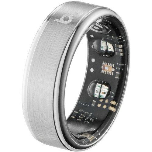 b.ring B115SSV2 G2モデル スマートリング ステンレススチール AI 健康管理 睡眠管理 サイズ 11 b.ring G2 Bluetooth対応 シルバー