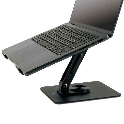 ナカバヤシ NPA-010BK 360°回転式ノートPCスタンド 12.9〜15.6インチ対応 ブラック