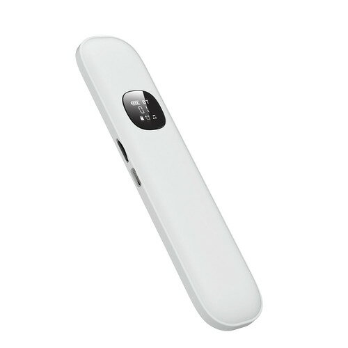 グリーンハウス GHSPBL209WH ワイヤレスピロースピーカー ASMR 11種収録 LEDディスプレイ採用 Bluetooth対応 ホワイト