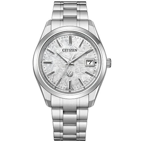 OMEGA - シチズン AQ4100-57B The CITIZEN エコ・ドライブ イーグルフェザーパターン文字板 ソーラーモデル