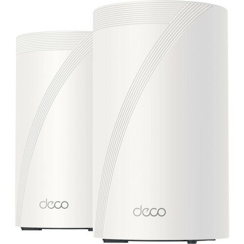 TP-LINK DECO BE68 2P Wi-Fiルーター 最大14Gbps Wi-Fi 7(be) IPv6対応 8ストリーム 2パック