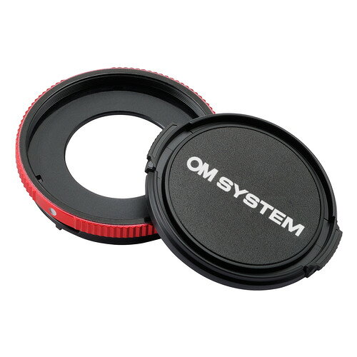 OM SYSTEM CLA-T01 コンバーターアダプター OM SYSTEM Tough TGシリーズ専用 レンズキャップ同梱発売日：2026年1月30日●Tough TGシリーズ専用のコンバーターアダプターTough TGシリーズにコンバーターアダプターCLA-T01を装着することで、コンバーターレンズや、プロテクトフィルターPRF-D40.5 PROもしくは、市販のΦ40.5mmのフィルターを取り付けできます。また、レンズキャップが同梱ですから傷がつかず安心です。&nbsp;【仕様】対応カメラ：TG-7、TG-6、TG-5、TG-4、TG-3、TG-2、TG-1カメラとアダプター間の着脱方式：バヨネット式コンバーターとアダプター間の着脱方式：ネジ（Φ40.5mm）大きさ：Φ45mm×8.8mm質量：約4g同梱品：レンズキャップ