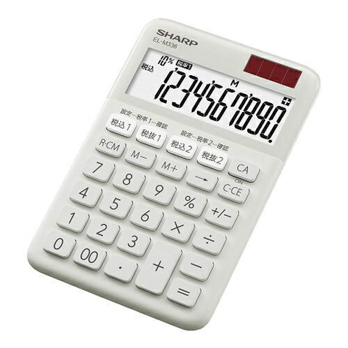 シャープ EL-M336-HX 電卓 グレー系 ELM336HX