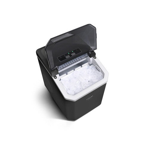 樂天商城 - ベルソス VS-ICE012 高速製氷機 最短7分 水を入れてボタンを押すだけ 容量 約1.3L ブラック