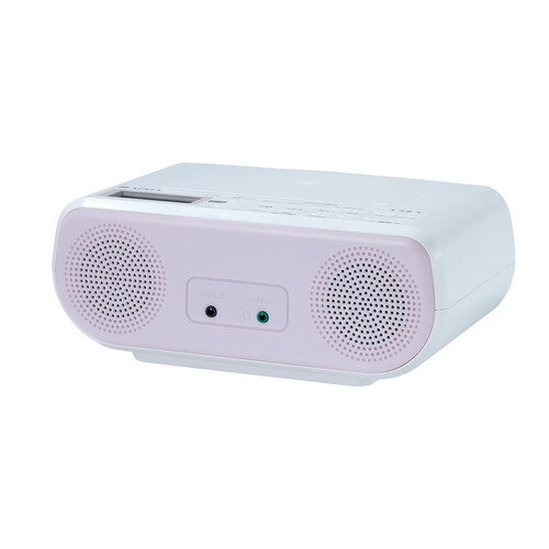 東芝 AX-CR30(P) CDラジオ ワイドFM対応 レジューム機能搭載 ピンク
