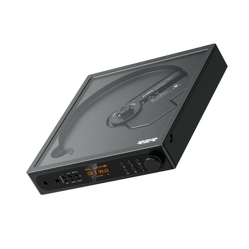 FIIO FIO-DM15R-B ポータブルCDプレーヤー フルバランス24bit R2R DAC回路搭載 Bluetooth対応 ブラック発売日：2026年2月6日●5つのコア設計により、全てがアップグレードDM15 R2Rは、小型化と強力な機能性を融合させた画期的な製品です。ポータブルな筐体に、CDサーボ、USB DAC、R2Rモジュール、Bluetoothモジュールという5つのコアコンポーネントが詰め込まれており、すべてMCU(マイクロコントローラユニット)によって制御・連携されています。この徹底的な「コア」の進化によりあらゆる機能・性能がグレードアップし、同カテゴリー、同クラスの製品を凌駕しています。●CD再生全盛期のサウンドを実現する、独自開発のフルバランス24bit R2R DAC回路DM15 R2Rは、ヴィンテージ・ポータブルCDプレーヤーのクラシックなオーディオ特性を再現するために、独自開発の4チャンネルフルバランス24bit R2R DAC回路が搭載されています。このDACは、0.1%の精度と低温度ドリフト(30ppm)で厳選された、合計192個の精密薄膜抵抗器(1チャンネルあたり48個)を用いて構成されています。その結果、繊細かつ厚みのある、00年代前後のクラシカルなサウンドを実現しています。●卓越したデコード性能のHiFiグレードUSB DAC待望のUSB DAC機能がついに実現。DM15 R2Rは優れたCD再生だけでなく、HiFiグレードのUSB DACも搭載しています。最大384kHz/32bitおよびDSD256のハイサンプリングレートをサポートし、R2R DACによるユニークなサウンドを表現します。●プレミアムQualcomm Bluetoothチップを搭載し強化されたユーザーエクスペリエンスDM15 R2Rはレトロとモダンの融合を果たし、機能と体験、双方での進歩を遂げています。Qualcomm QCC3095 BluetoothチップとBluetooth 5.4を搭載し、SBC、aptX、aptX HD、aptX Adaptiveなど、汎用的なコーデックから高解像度コーデックまで、様々なBluetooth伝送プロトコルをサポートします。また、Bluetooth送信機能はCD再生とUSB入力の両方に対応しています。新しいビジュアルインターフェースにより、Bluetoothデバイスのペアリングも非常に分かりやすくなりました。※メーカーによって対応Bluetoothプロトコルが異なる場合があります。接続前に受信側デバイスで必要なBluetoothコーデックが設定されていることを確認してください。●ビジュアルと機能性を両立する、強化ガラス製ウインドウCDカバーウインドウとフロントパネルには、耐久性と対傷性に優れた強化ガラスを採用しています。また、オールアルミニウム合金製の筐体は高級感と優れた触感を提供し、ミニマルでありながらファッショナブルなデザインとなっています。ホワイト、シルバー、ブラック、レッドの豊富なカラーバリエーションから選べ、あらゆるシチュエーションにあわせてコーディネート可能です。●CDリスニングの没入感を高める、ヴィンテージな物理的インターフェースDM15 R2Rで新しくデザインされたレトロインターフェースは、機械式ボタン、スイッチ、ノブを取り入れています。これはスムーズな操作を実現するだけでなく、視覚、触覚、聴覚を通じて物理的なフィードバックを得ることにより、CDリスニング本来の様式美を体験いただくためのこだわりです。●わずか1インチのスリムな筐体に最新技術を凝縮昨今のポータブルCDプレーヤー製品はますます大型化しており、持ち運びやすさという本来の目的が損なわれつつあります。DM15 R2Rは持ち運びやすさのさらなる改良を加え、サイズのスリム化を実現しました。高性能でかつ多機能であることを、極めてコンパクトで携帯性の高いフォームファクタに独自に統合することで、同クラス製品と一線を画しています。●高い信頼性を実現するカスタムCD機構DM15 R2Rのディスク再生システムは、DM13で培われた過去1年の大幅な最適化をベースに進化を続け、さらにCDメカニズムのカスタマイズにも手が加えられています。ディスクの位置合わせにセルフリバウンド式のスチールボール設計を採用することで、スムーズなディスクの出し入れと傷つきの低減を実現しています。●ハイパワー＆バッテリー損耗を防止する特許技術「DESKTOP MODE」搭載USB給電を行うことで動作可能となるデスクトップモードでは、バッテリーをバイパスすることで高出力時であってもバッテリーを使用することはありません。これにより充放電サイクルが大幅に低減され、バッテリーの損耗防止にも大きく貢献します。※バッテリー残量が0%で電源が切れた場合は、デスクトップモードが有効でもバッテリーの安全性を保つため、自動的に充電が開始されます。●再生の安定性を向上させるESP（電子ショック保護）スイッチESP機能をオンにすることで、外に持ち出す際や、机の上で動かす際にも、安定して魅力的な音質体験を楽しめます。※ESP機能を有効にすると再生の安定性は向上しますが、オン・オフを切り替えてもディスク読み取り性能は大幅に向上しません。&nbsp;【仕様】動作モード：CD再生、USB DAC、Bluetooth送信、光デジタル出力、同軸デジタル出力対応CD-Rフォーマット：FLAC、WAV、WMA、MP3（CDレイヤー付きSACD再生のみ対応）オペアンプ：SGM8262×2Bluetoothチップ：QCC3095USBチップ：SPV5048ディスプレイ：0.96インチ（80×160）LCDディスプレイ対応インピーダンス：シングルエンド：8〜350Ω、バランス：8〜350Ωヘッドホン出力（シングル、CD再生、デスクトップモード時）：出力：315mW（32Ω、THD+N＜1%）、S/N比：＞=110dB（A特性）、ダイナミックレンジ：＞=94dB（A特性）、周波数特性：20Hz〜20kHz（＜1.5dB）、出力インピーダンス：＜1Ω、チャンネルセパレーション：＞=72dB、ピーク出力電圧：9.5Vp-p、THD+N：＜0.028%（1kHz/0dB @32Ω）、ボトムノイズ：＜9.7uV（A特性）ヘッドホン出力（バランス、CD再生、デスクトップモード時）：出力：1150mW（32Ω、THD+N＜1%）、S/N比：＞=112dB（A特性）、ダイナミックレンジ：＞=94dB（A特性）、周波数特性：20Hz〜20kHz（＜1.5dB）、出力インピーダンス：＜1.5Ω、チャンネルセパレーション：＞=100dB、ピーク出力電圧：18.8Vp-p、THD+N：＜0.030%（1kHz/0dB @32Ω）、ボトムノイズ：＜14uV（A特性）USB Type-Cポート：USB IN/REC（データ転送）、POWER IN（充電、給電）出力端子：ヘッドホン出力：3.5mm（シングル）、4.4mm（バランス）、ライン出力：3.5mm（シングル）、4.4mm（バランス）、デジタル出力：3.5mm（同軸/光デジタル兼用）Bluetooth送信コーデック：SBC、aptX、aptX HD、aptX LL、aptX Adaptive対応サンプリングレート：USB DAC：最大384kHz/32bit、DSD256（Native）、同軸デジタル出力：最大192kHz/24bit、光デジタル出力：最大96kHz/24bit連続再生時間：約7時間（3.5mmシングルヘッドホン出力時）充電時間：約2時間（PD3.0急速充電時）電源入力：5V=2A（PD2.0/PD3.0急速充電対応）寸法、重量：約144×137×25.5mm（フットパッド、ノブ除く）、約471.5g付属品：赤外線リモコン／USB Type-C to Type-Aケーブル／3.5mm to RCA同軸デジタル変換ケーブル／保護フィルム×2（1枚は貼付済み）