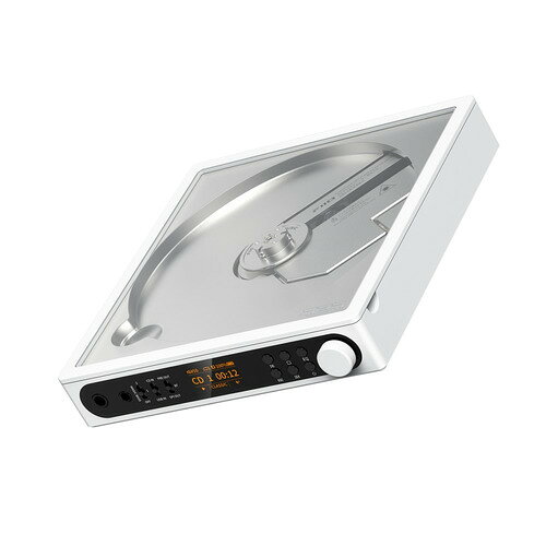 FIIO FIO-DM15R-W ポータブルCDプレーヤー フルバランス24bit R2R DAC回路搭載 Bluetooth対応 ホワイト