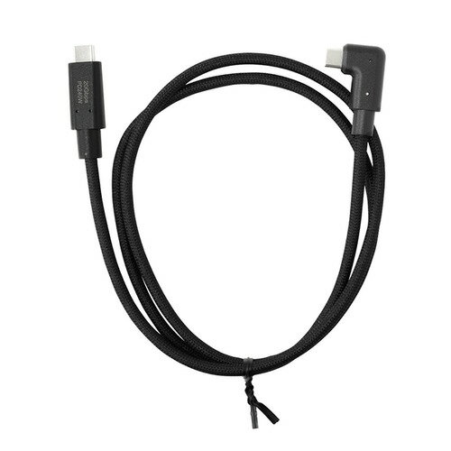 Modget ITC20G2510LBK USB4.0 TYPE-C TO C L字 ケーブル 20Gbps PD240W 1.0m ブラック