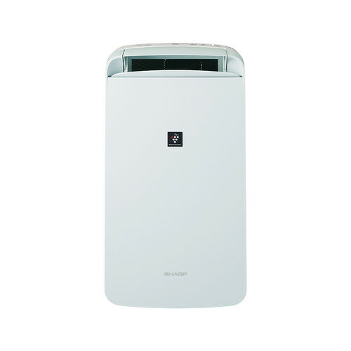 シャープ CMU100 冷風・衣類乾燥除湿機 プラズマクラスターで消臭 コンプレッサー方式 アイスホワイト