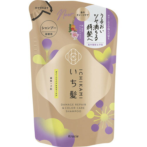 クラシエHP いち髪 ダメージリペア&カラーケア シャンプー 詰替用 320mL