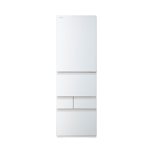 ~99 L（Personal） - 【無料長期保証】東芝 冷蔵庫 411L 右開き 5ドア 幅60cm 野菜室がまんなか 一気冷凍 節電モード GR-A41GXH(EW) ホワイト系