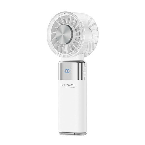 Electric Fan - ロイヤル RE2601 JETFAN turbo 最大風速7.8m／s ペルチェ式 風量5段階調整 誤作動防止機能首掛けハンズフリー ホワイト