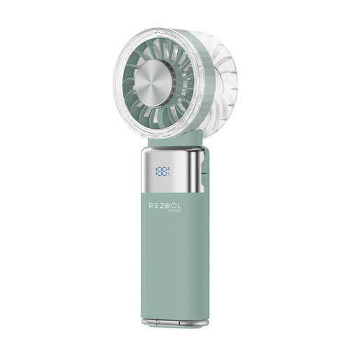 Usb Goods - ロイヤル RE2601 JETFAN turbo 最大風速7.8m／s ペルチェ式 風量5段階調整 誤作動防止機能首掛けハンズフリー グリーン