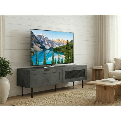 yselect YTB1350PG1 1350TVボード 〜55インチ用 ロボットクリーナー対応 高級感のあるデザイン セラミックグレー 3