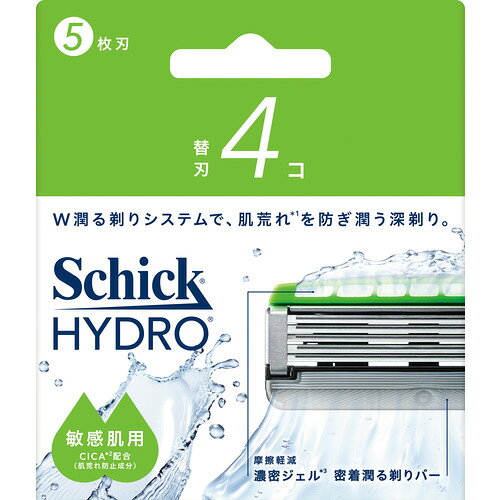 シック・ジャパン シック ハイドロ 敏感肌 替刃(4コ)