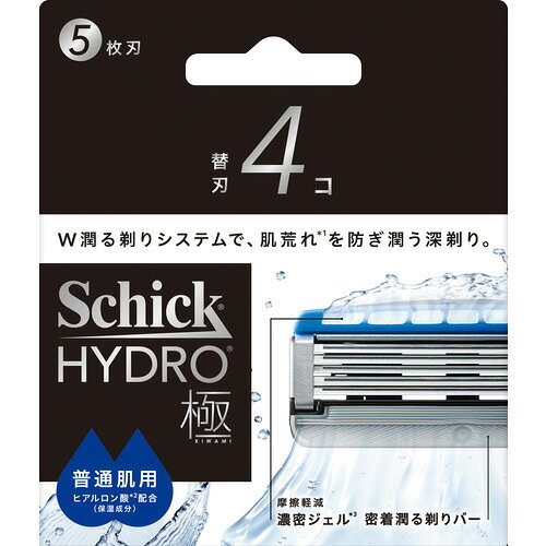 シック・ジャパン シック ハイドロ極 普通肌 替刃(4コ)