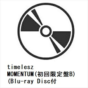 【CD】timelesz ／ MOMENTUM(初回限定盤B)(Blu-ray Disc付)