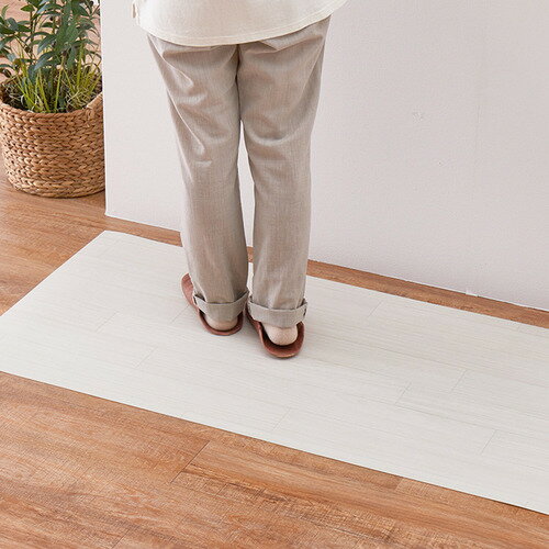 10帖用（352 cm×440 cm） - 萩原 クッションフロア2 約60×240cm クリーム