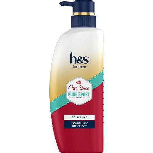 P&G h&s for men ゴールド2IN1シャンプー オールドスパイスピュアスポーツ ポンプ 350G