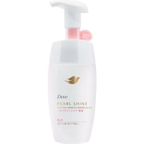 ユニリーバ・ジャパン ダヴ パールシャイン 3in1 透明つや肌 泡メイク落とし ポンプ 170ML