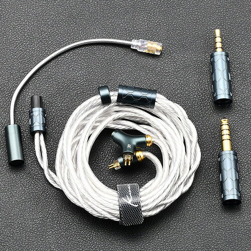 Kinera GRAMR PRO-2Pin リケーブル 2pin マイク脱着式 スイッチング式プラグ